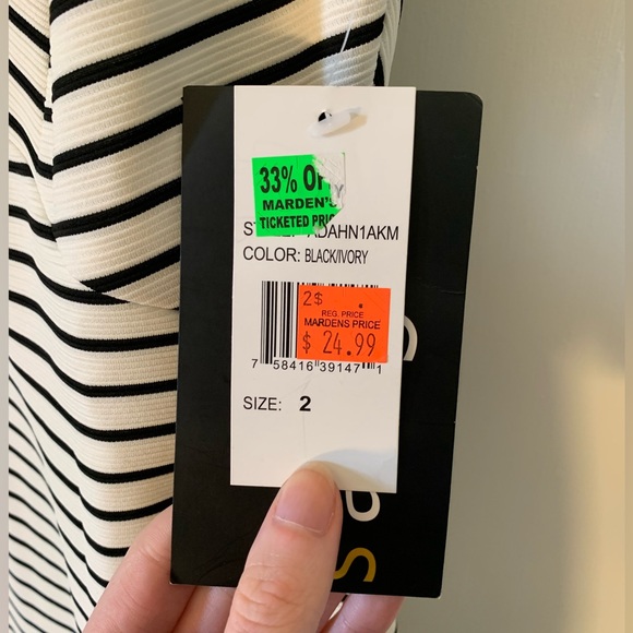 Sangria Striped Dress - Picture 4 of 6